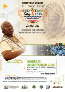 O.R Tambo District Heritage Day Build Up 2025 Poster